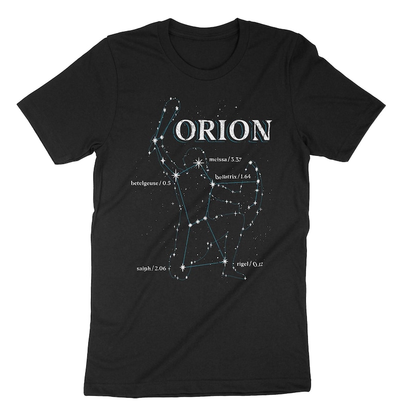 Amateur Astronomer Orion Zodiac Constellation Birthday T-shirt 