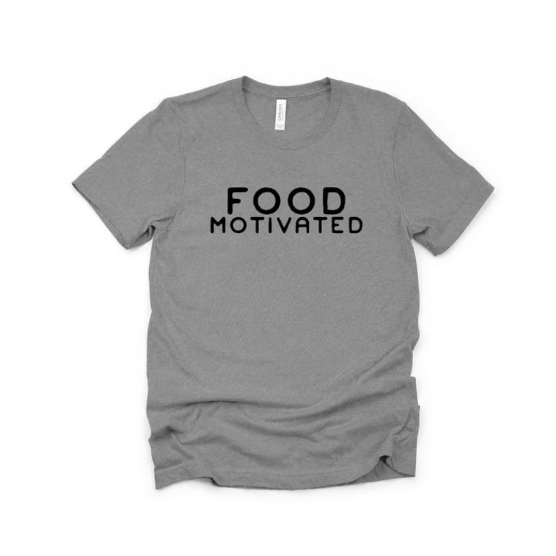 Foodie Food Lover Food Motivated Printed T-shirt