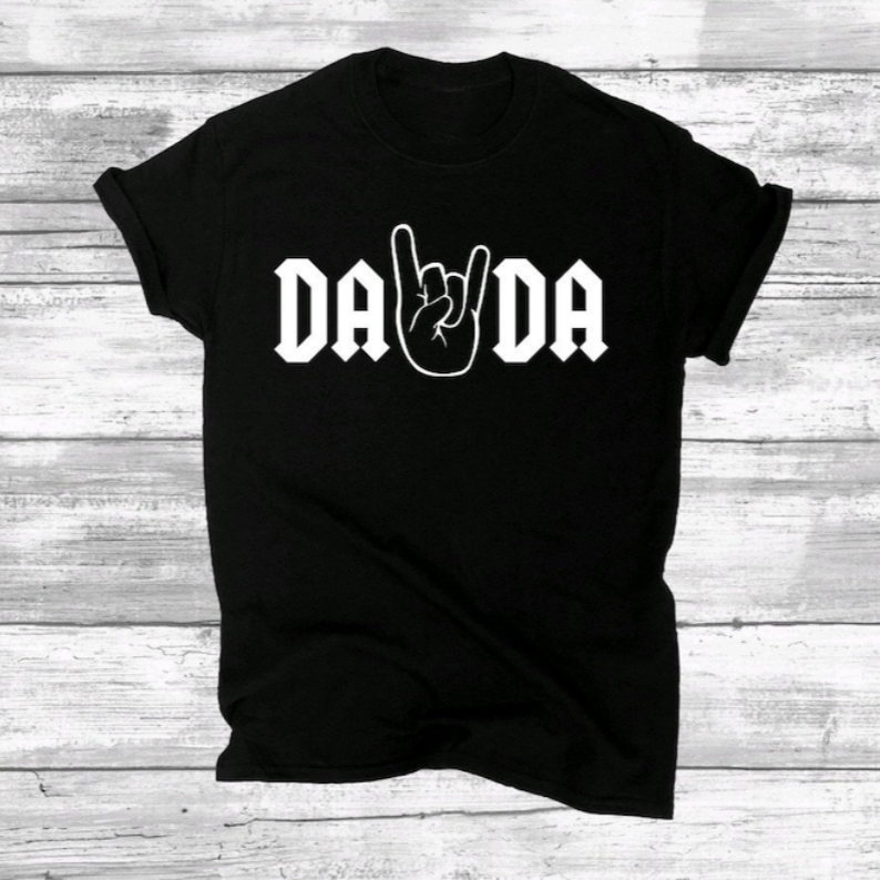 Rock Gesture Dada Music Festival Printed T-shirt 