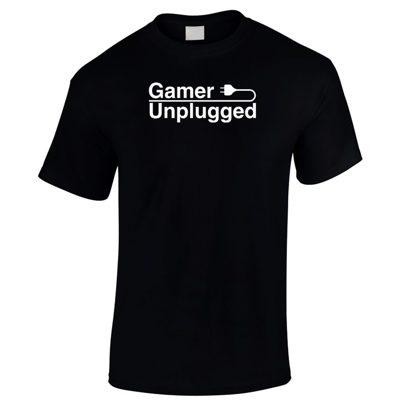 Gamer Unplugged Game Lover Printed T-shirt
