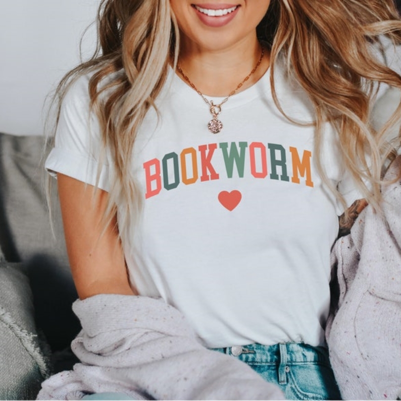 World Book Day Bookworm Printed T-shirt 