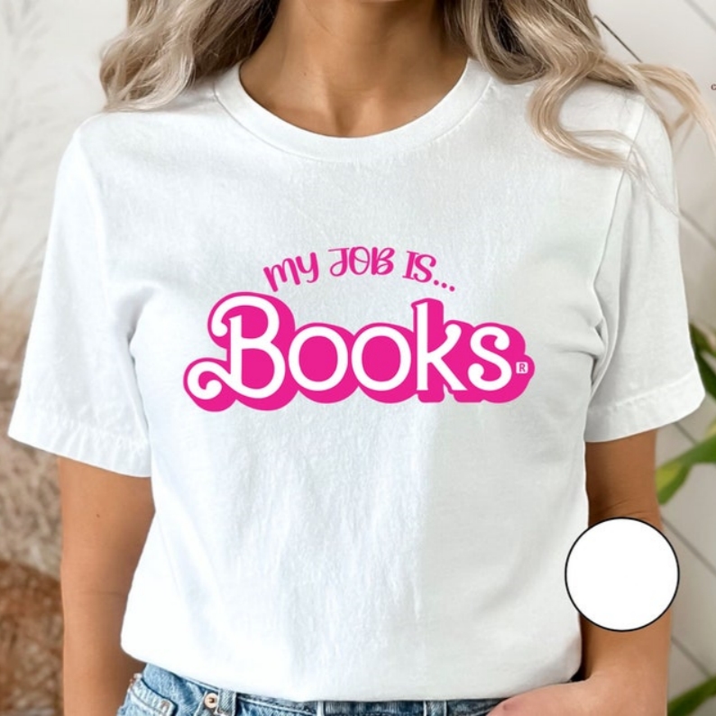My Job is Books World Book Day Printed T-shirt 
