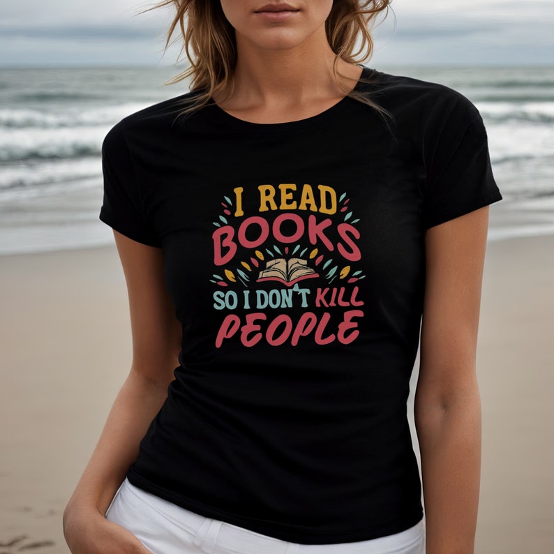 World Book Day I Read Books Printed T-shirt 