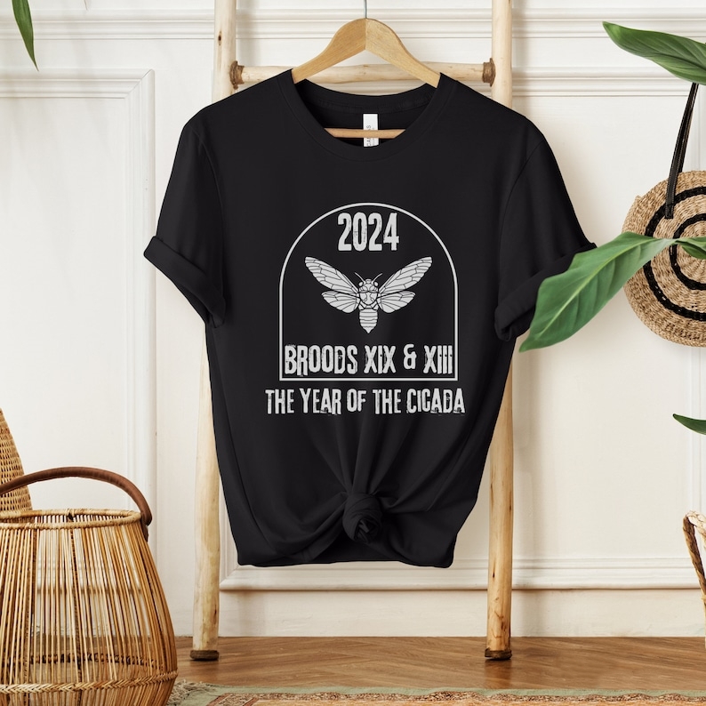 2024 Cicada-geddon The Year of Cicada Printed T-shirt 