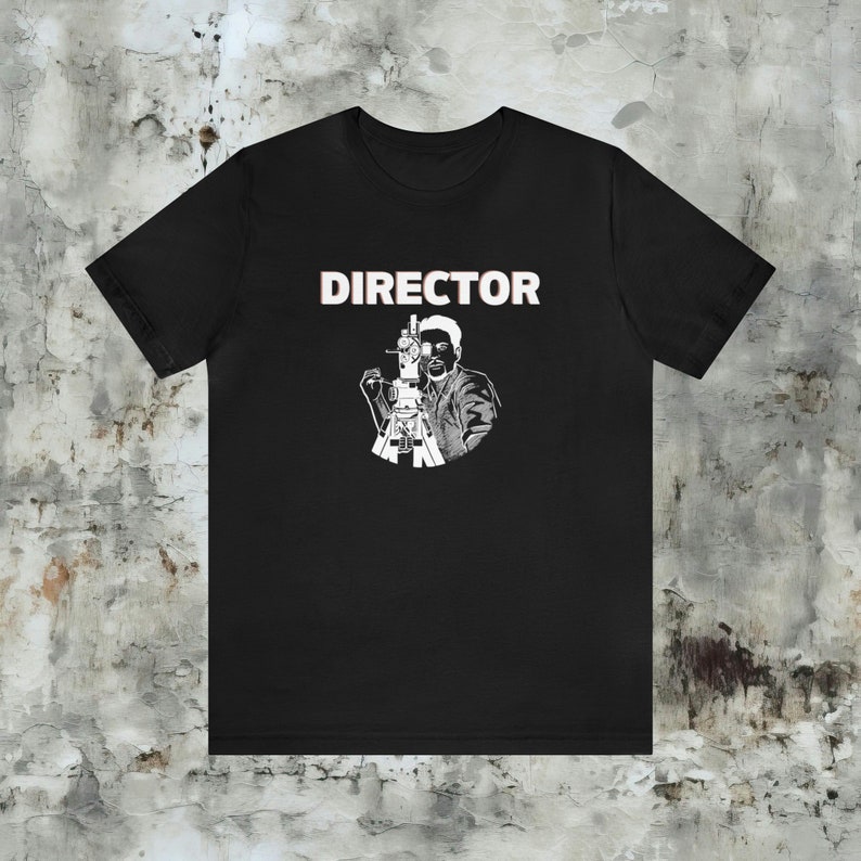 Funny Movie Film Lover Director Printed T-shirt