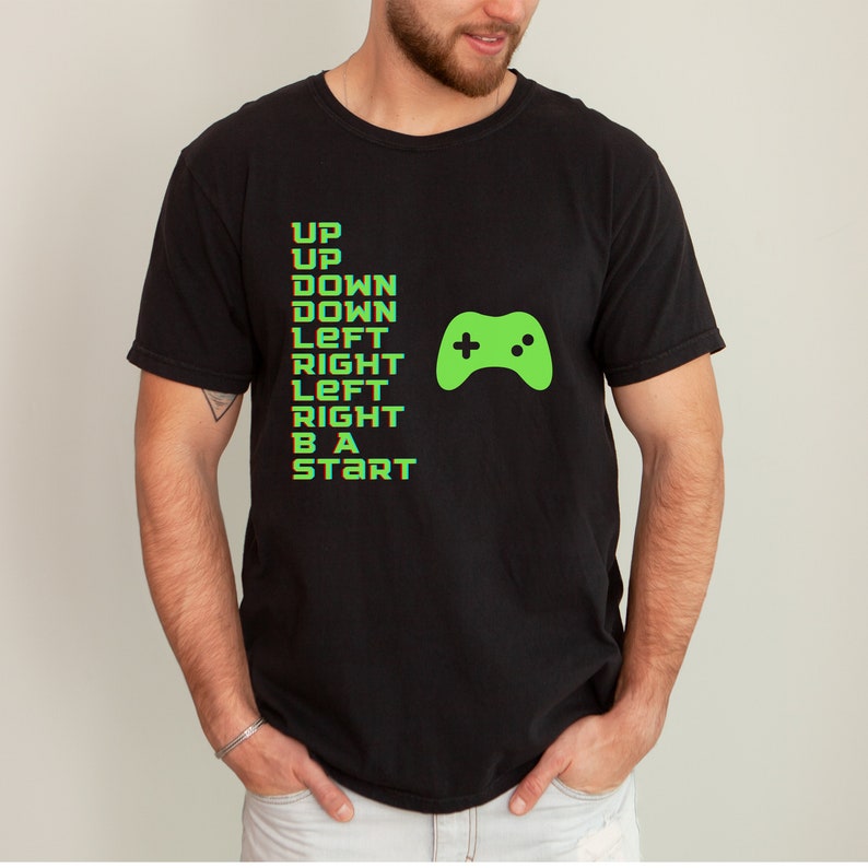Game Lover Gamer Ultimate Cheat Code Printed T-shirt