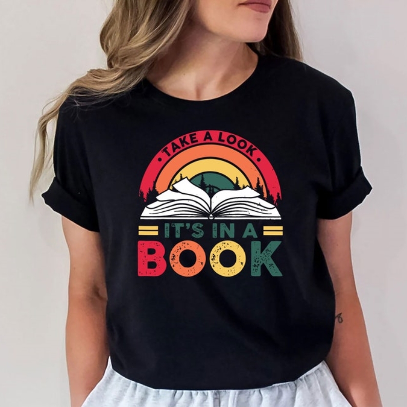 Take A Look It's in A Book World Book Day T-shirt 