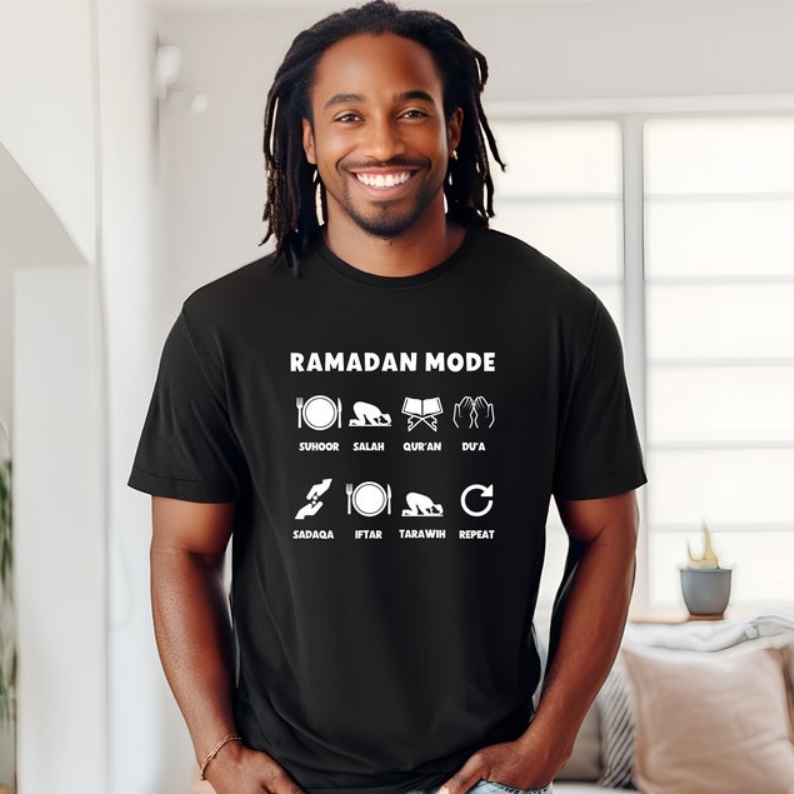 Eid Mubarak Ramadan Mode Eid al-Fitr 2024 Holiday Celebration T-shirt