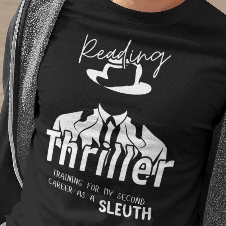 World Book Day Reading Thriller Printed T-shirt 
