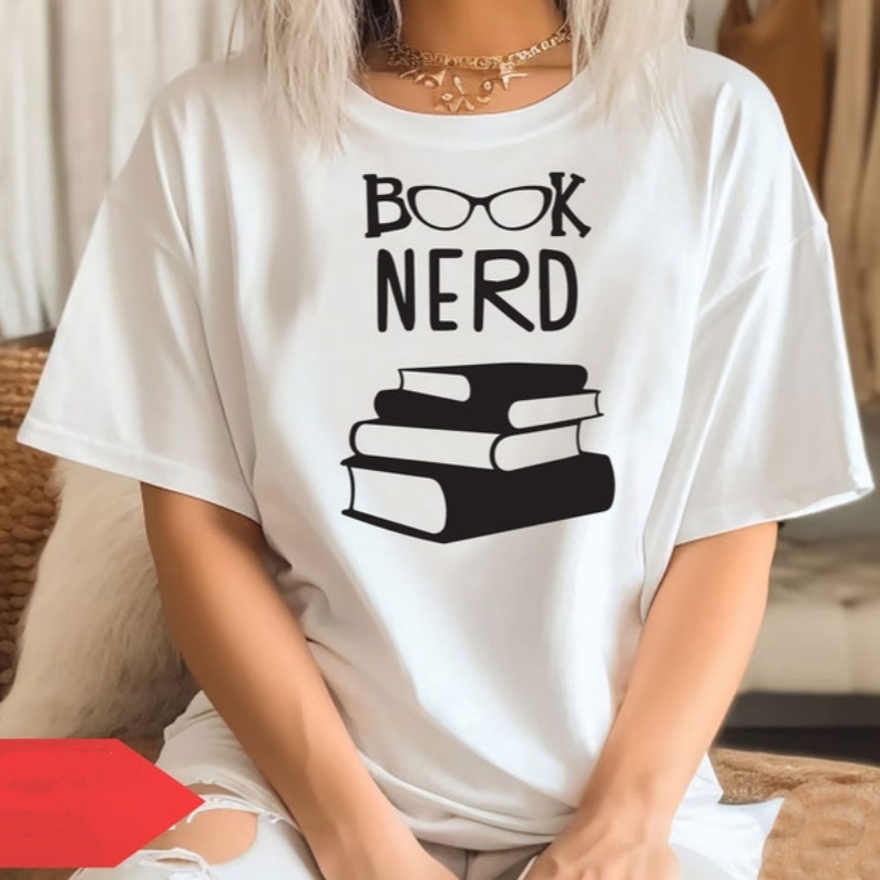 World Book Day Book Nerd T-shirt 