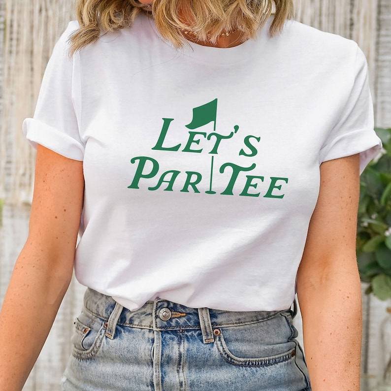 Let's Par Tee Golf Lover Printed T-shirt