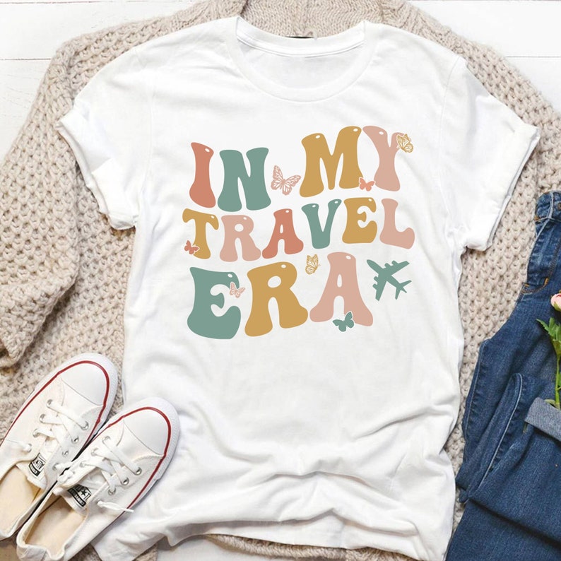 In My Travel Era Vacation Travel Lover T-shirt