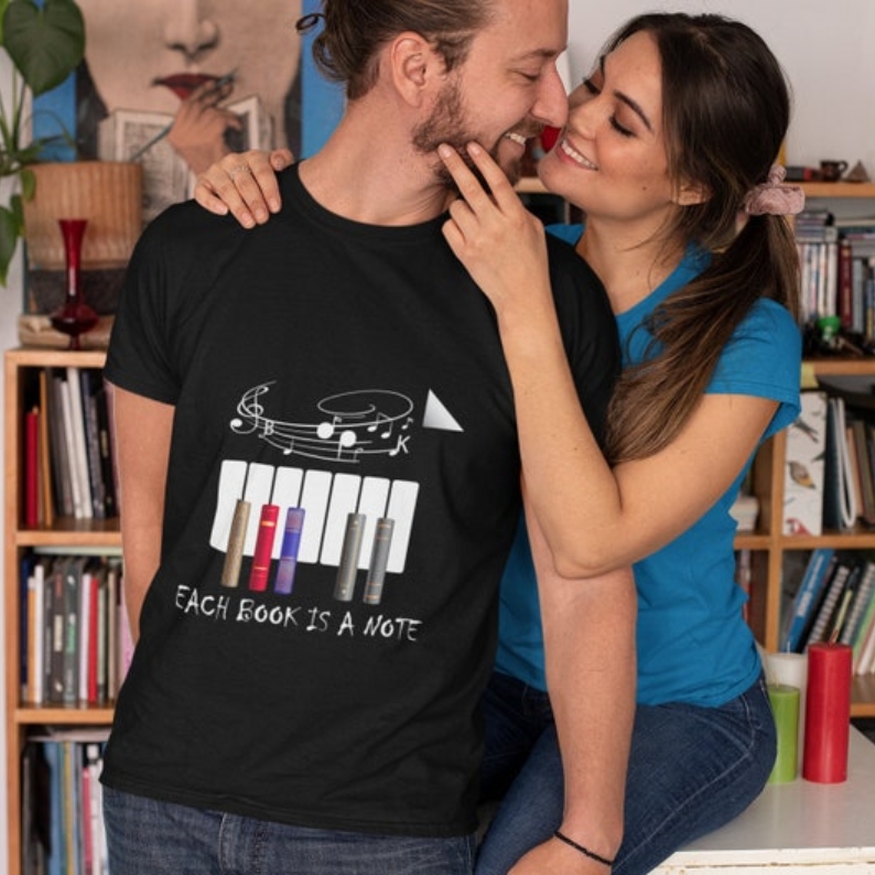 Each Book Is A Note World Book Day T-shirt 