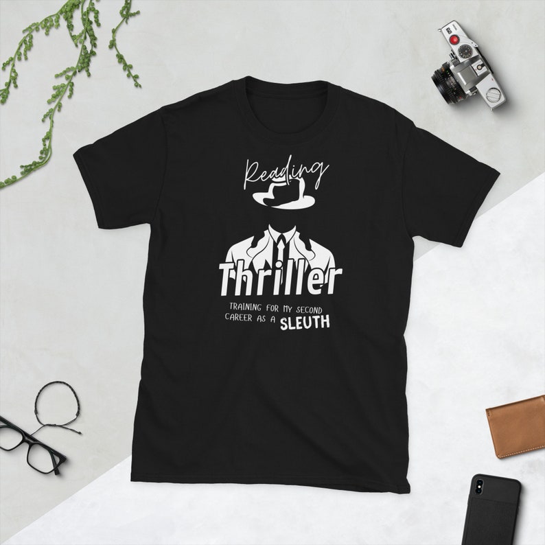 World Book Day Reading Thriller Printed T-shirt 