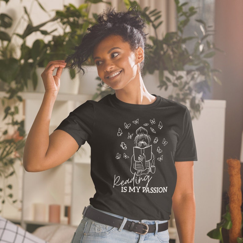 Reading is My Passion World Book Day Printed T-shirt 