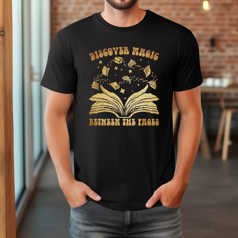World Book Day Discover Magic Between The Pages T-shirt 