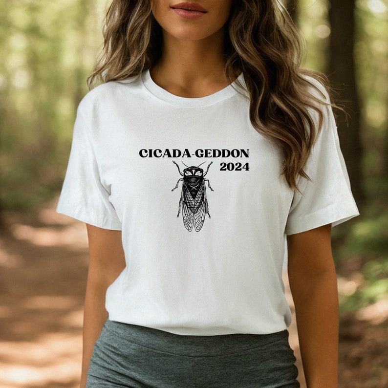 Cicada-Geddon 2024 Emergence Printed T-shirt 
