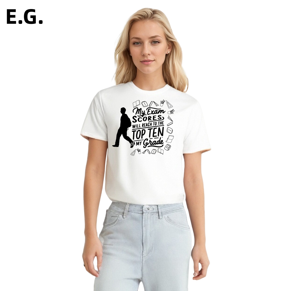 Back to School Season Students Personlized Goal In Coming Semester T-Shirt