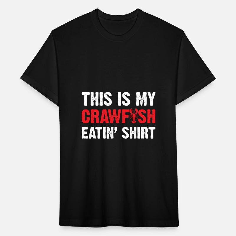 Crawfish Festival This Is My Crawfish Eating Shirt Foodie Printed T-Shirt