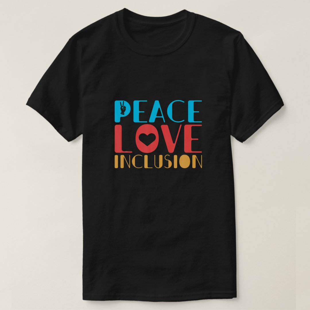 World Autism Awareness Day Autism Initial Printed T-shirt