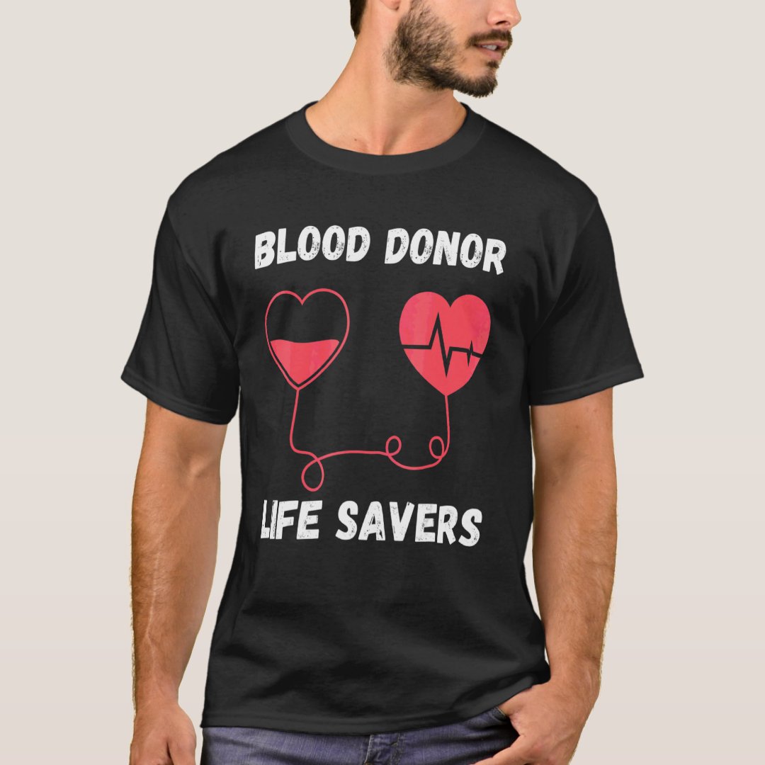 Blood Donor Life Savers World Blood Donor Day T-Shirt