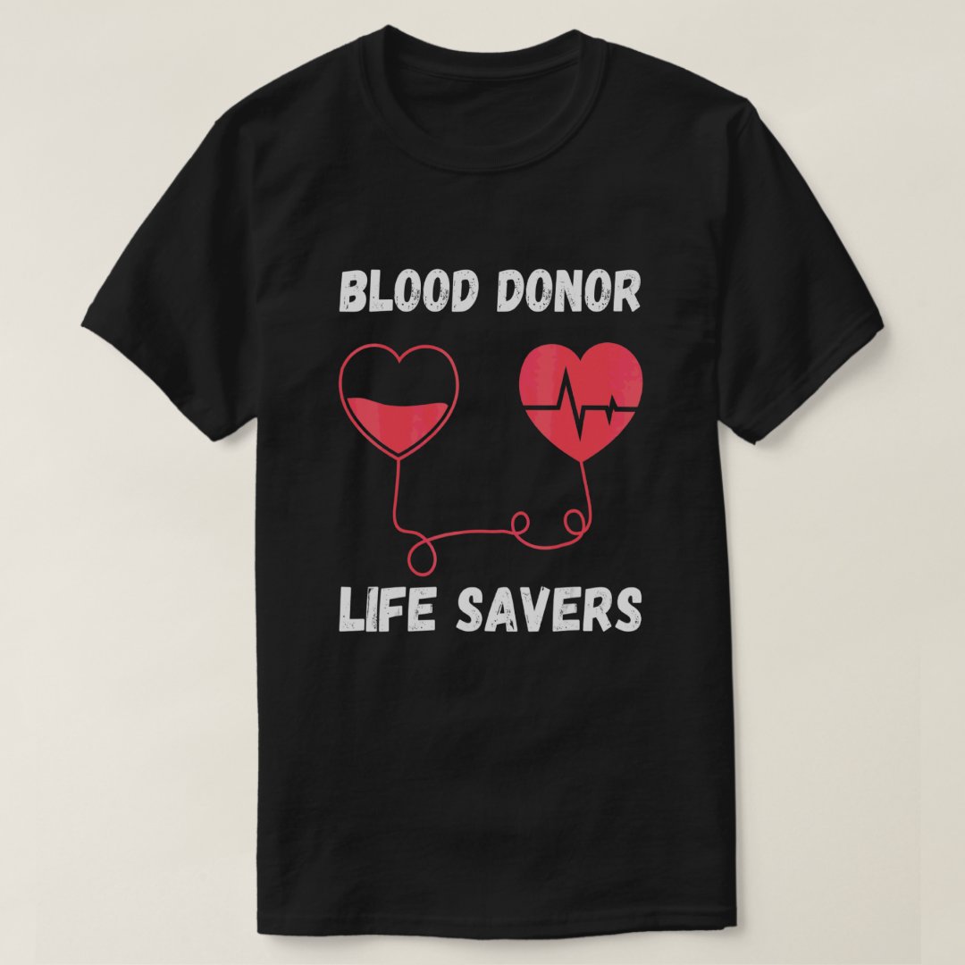 Blood Donor Life Savers World Blood Donor Day T-Shirt