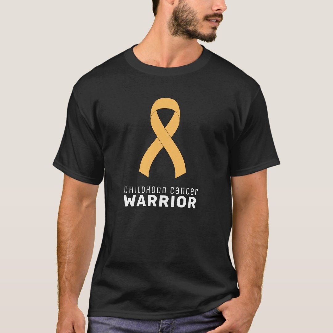 Childhood Cancer Warrior Childhood Cancer Awareness T-Shirt