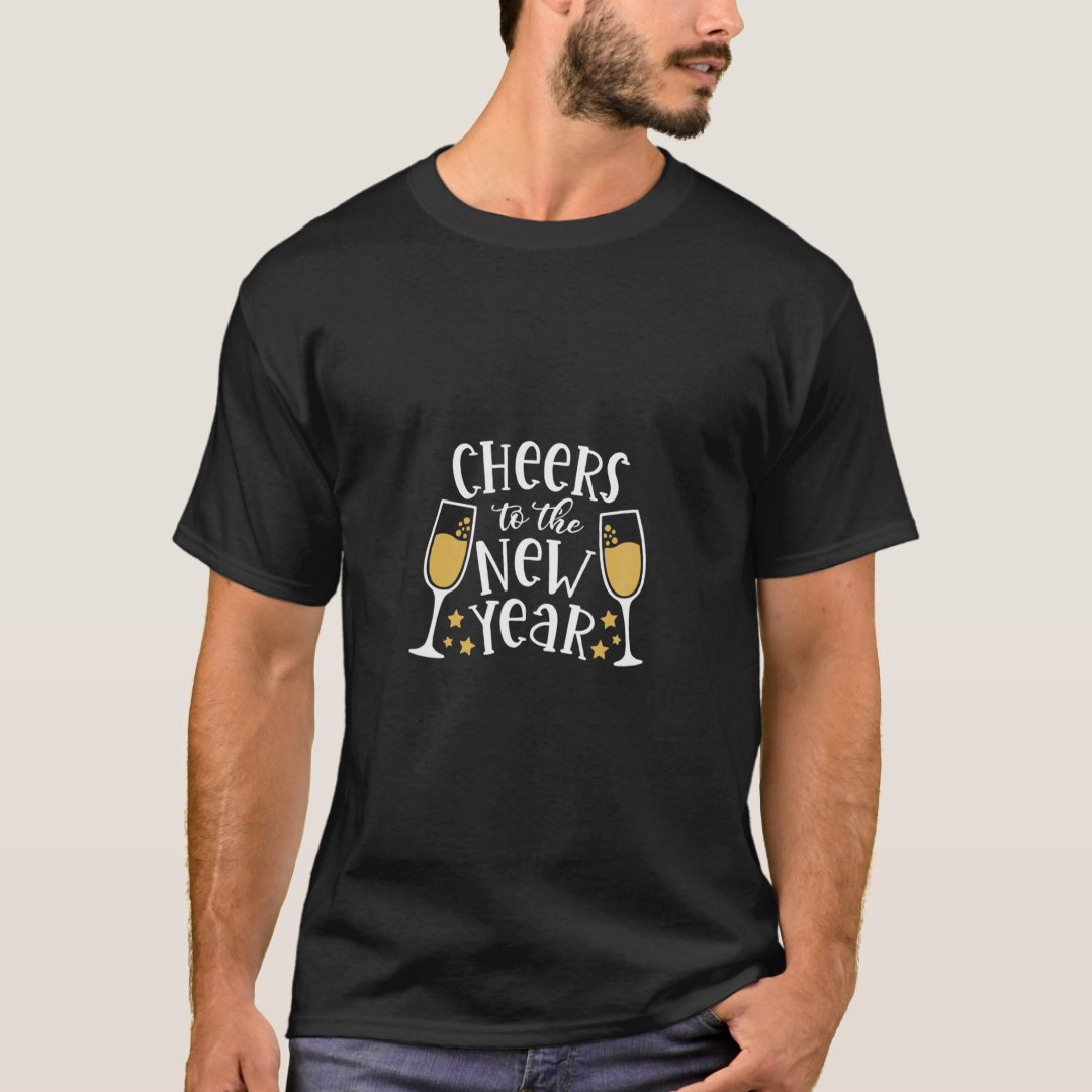 Happy New Year Cheers To The New Year Festival T-Shirt