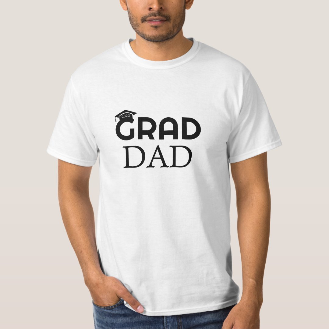Grad Dad Father's Day 2024 Graduation Gift T-Shirt