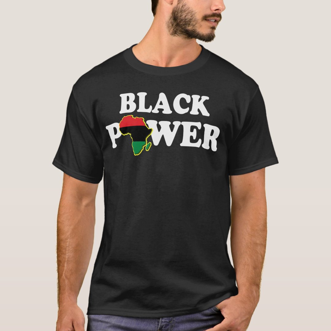 Juneteenth 2024 Black Power Printed T-Shirt
