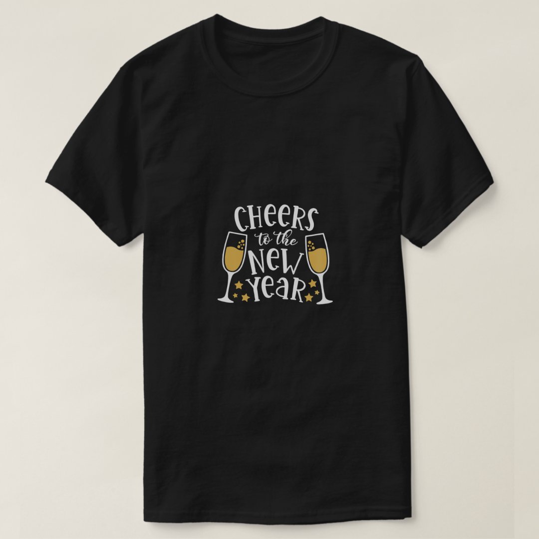 Happy New Year Cheers To The New Year Festival T-Shirt