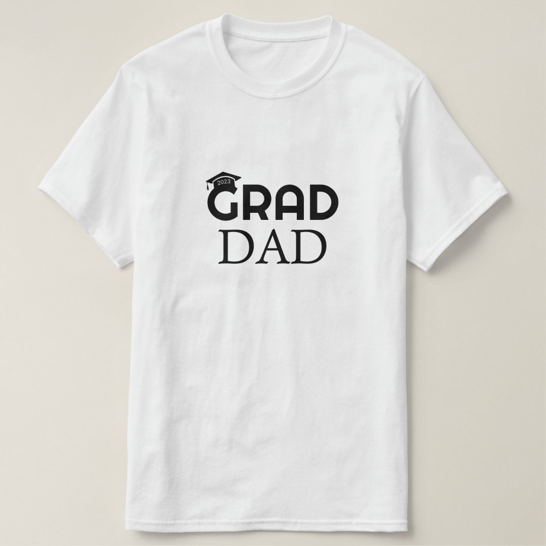 Grad Dad Father's Day 2024 Graduation Gift T-Shirt