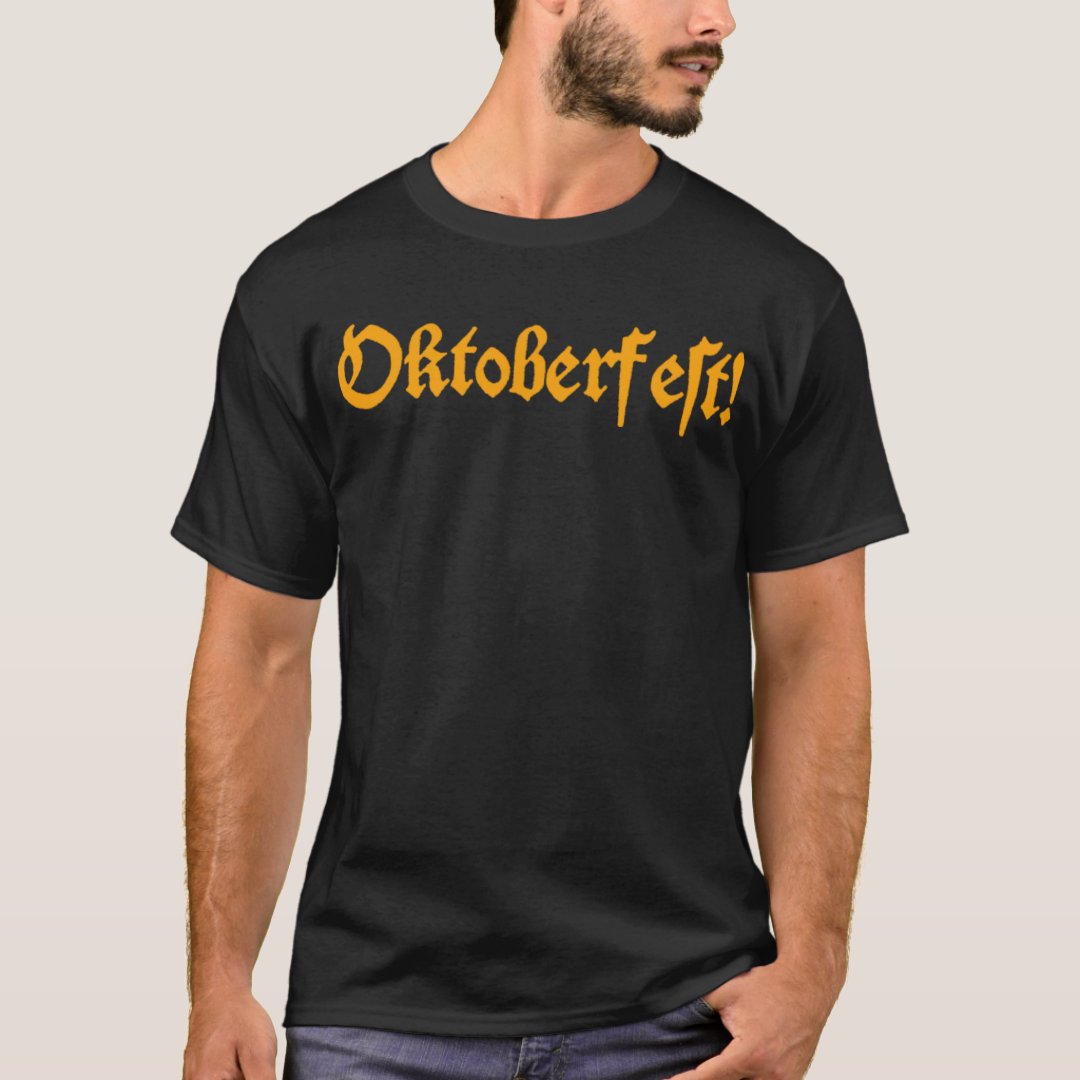 Oktoberfest Beer Festival Printed T-Shirt