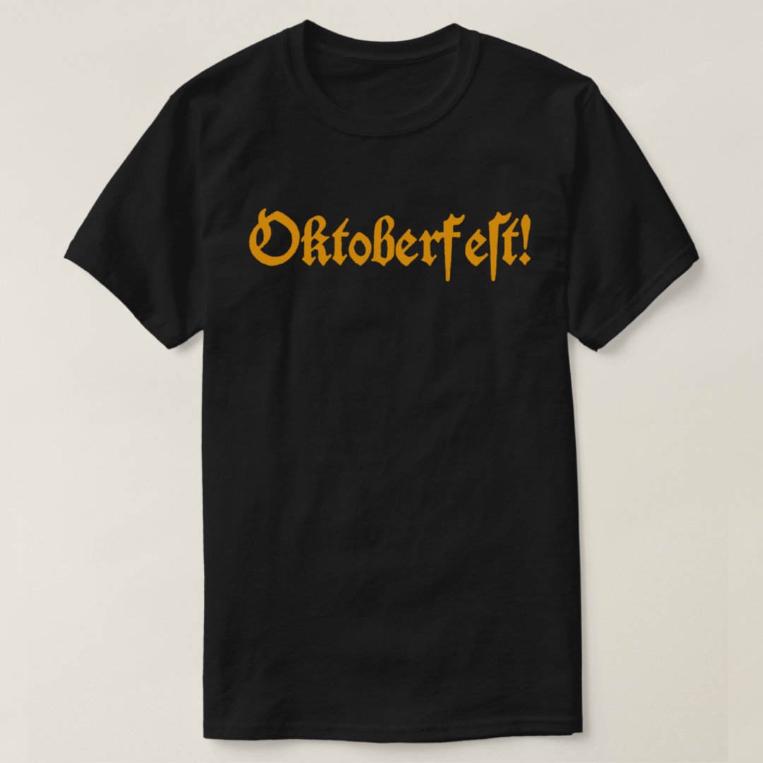 Oktoberfest Beer Festival Printed T-Shirt