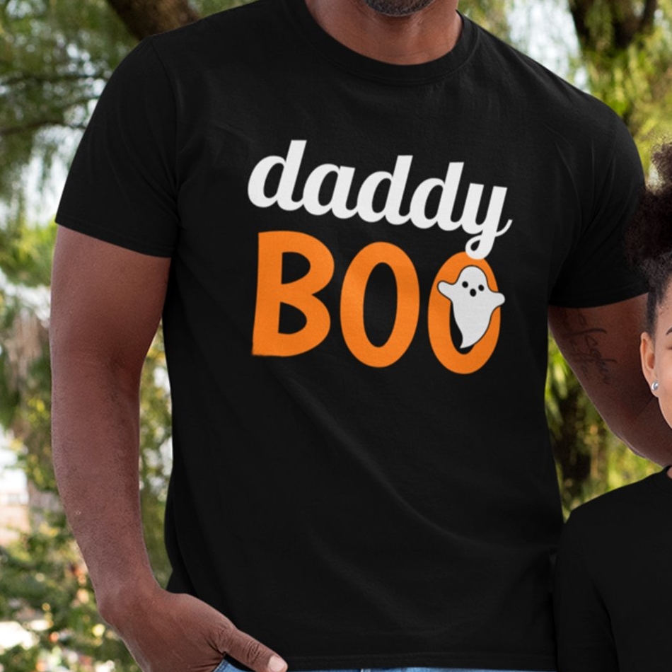 Halloween Daddy Boo Funny Family T-Shirt