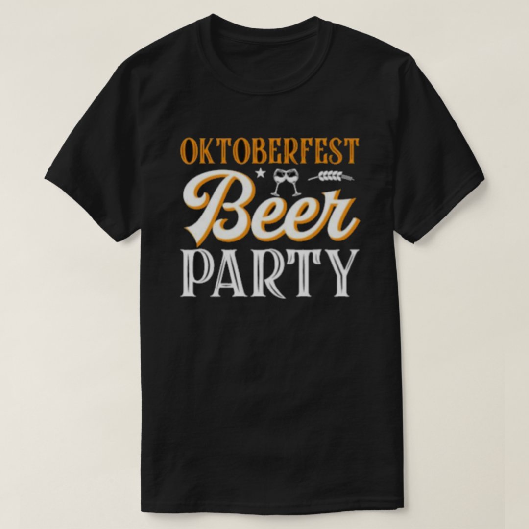 Oktoberfest Beer Party Oktoberfest Printed T-Shirt