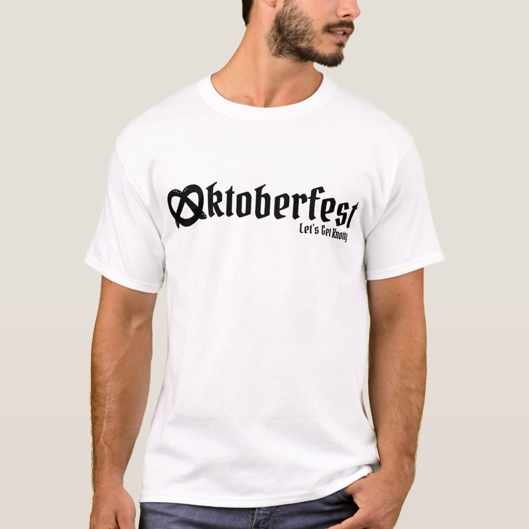 Let's Get Knotty Oktoberfest Funny Pun T-Shirt