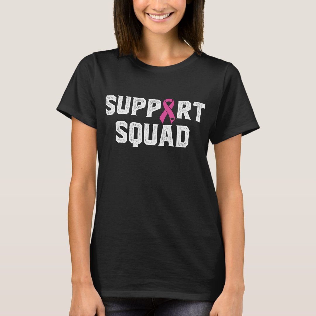 Support Squad Breast Cancer Awareness T-Shirt