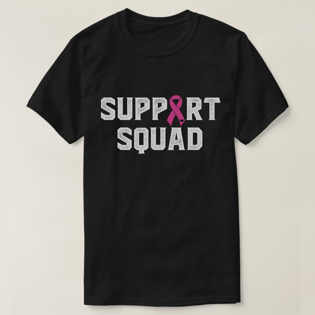 Support Squad Breast Cancer Awareness T-Shirt