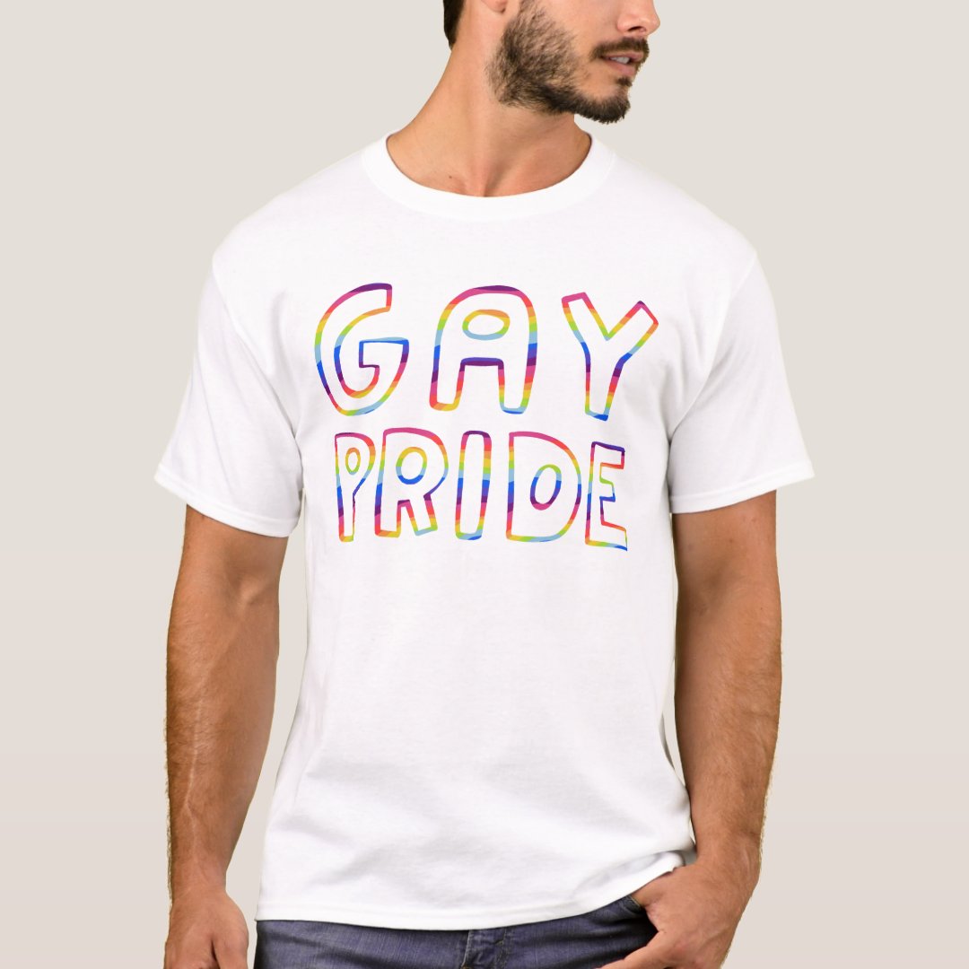 Pride Month LGBTQ GAY PRIDE Printed T-Shirt