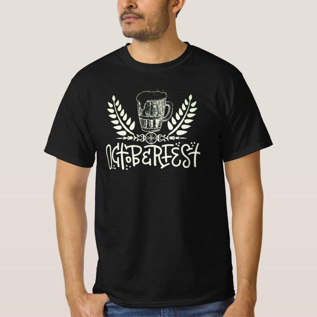 Beer Festival Oktoberfest Printed T-Shirt
