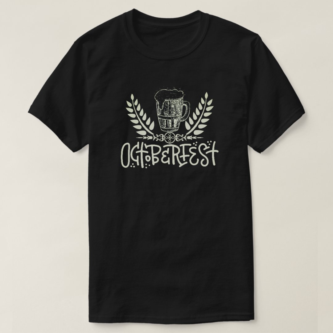 Beer Festival Oktoberfest Printed T-Shirt