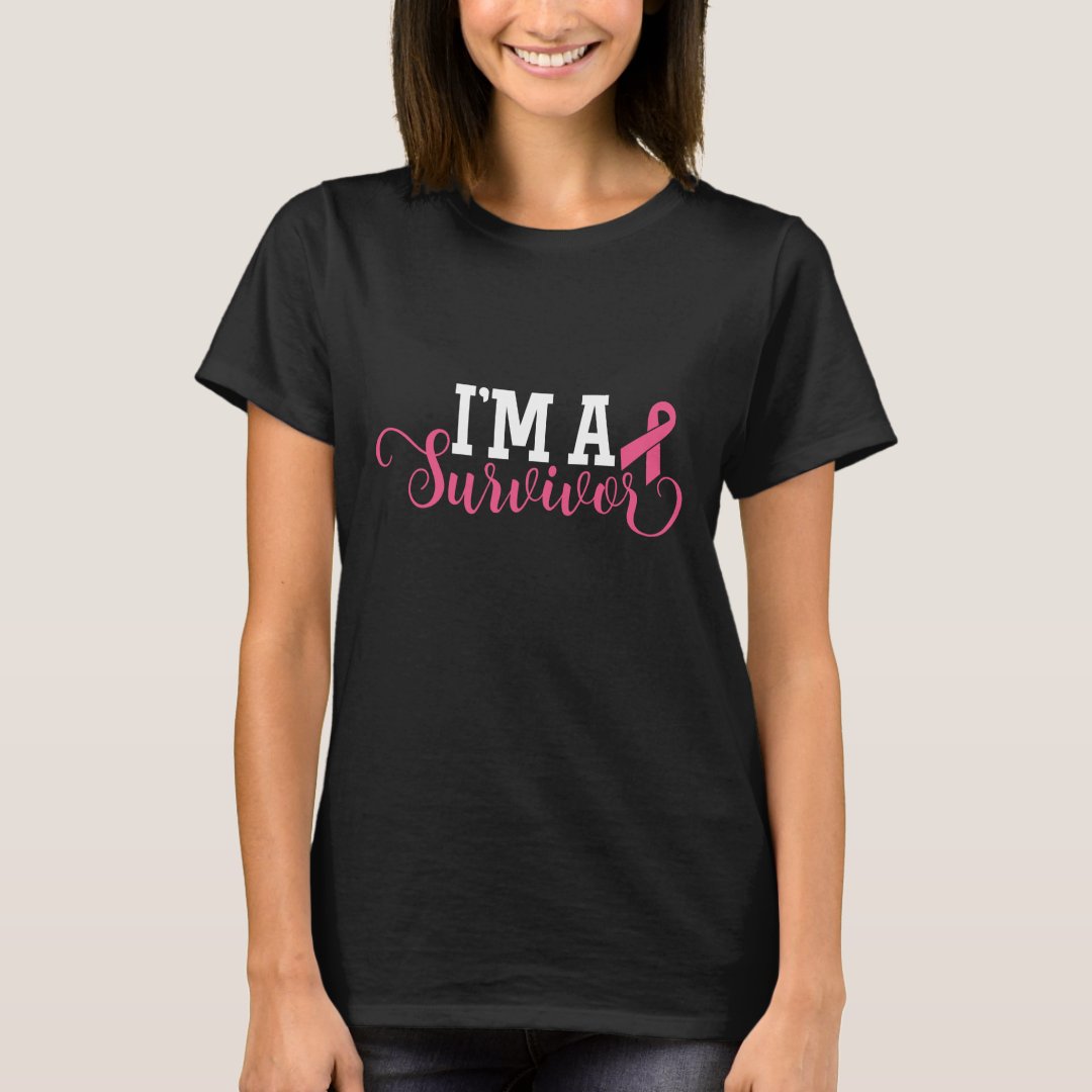 I'm A Survivor Breast Cancer Awareness T-Shirt