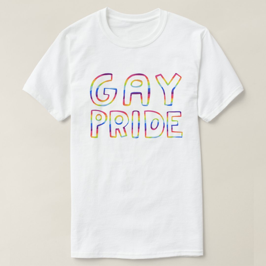 Pride Month LGBTQ GAY PRIDE Printed T-Shirt