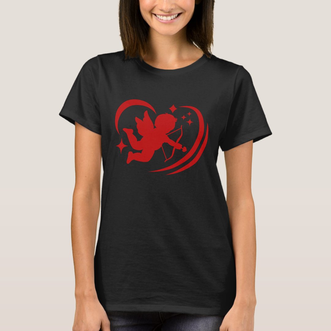Valentine's Day Cute Cupid Gift T-Shirt