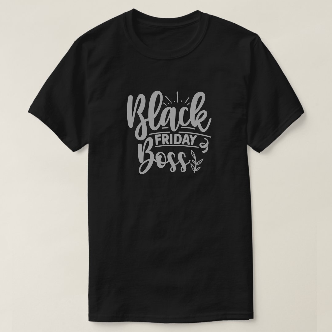 Black Friday Boss Black Friday Printed T-Shirt