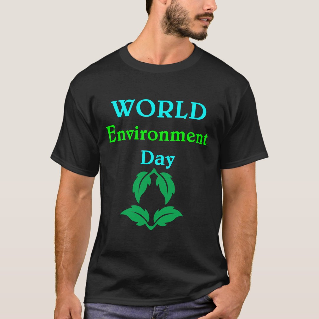 2024 World Environment Day Printed T-Shirt