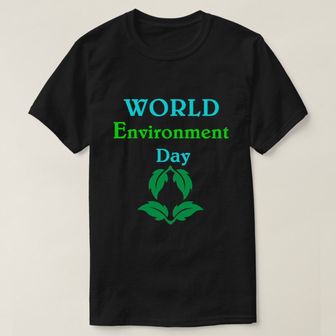 2024 World Environment Day Printed T-Shirt