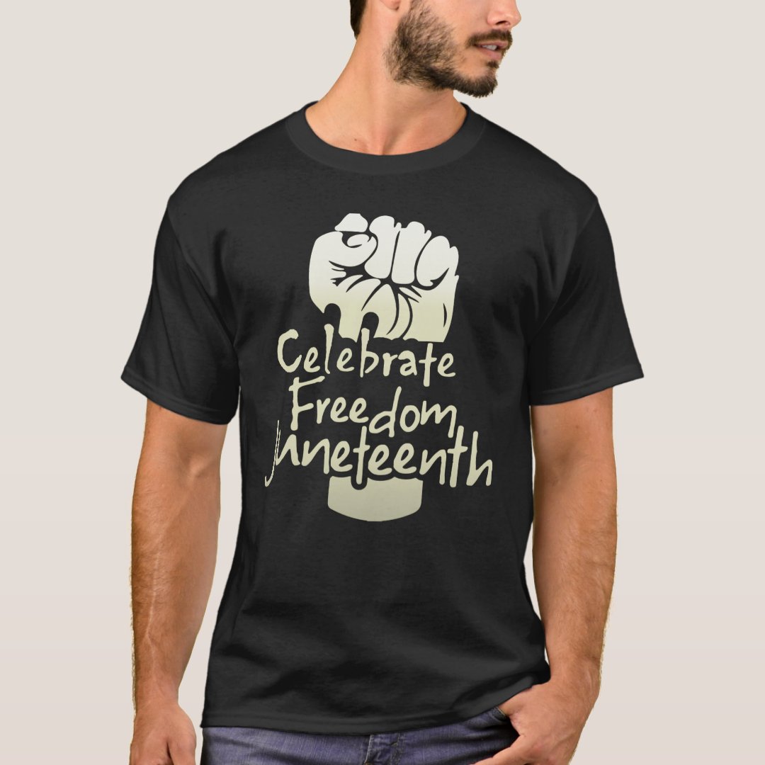 Celebrate Freedom Juneteenth 2024 Printed T-Shirt