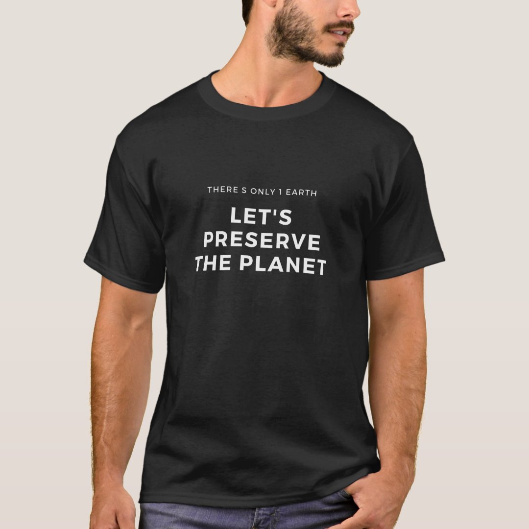 Let's Preserve The Planet 2024 World Environment Day T-Shirt